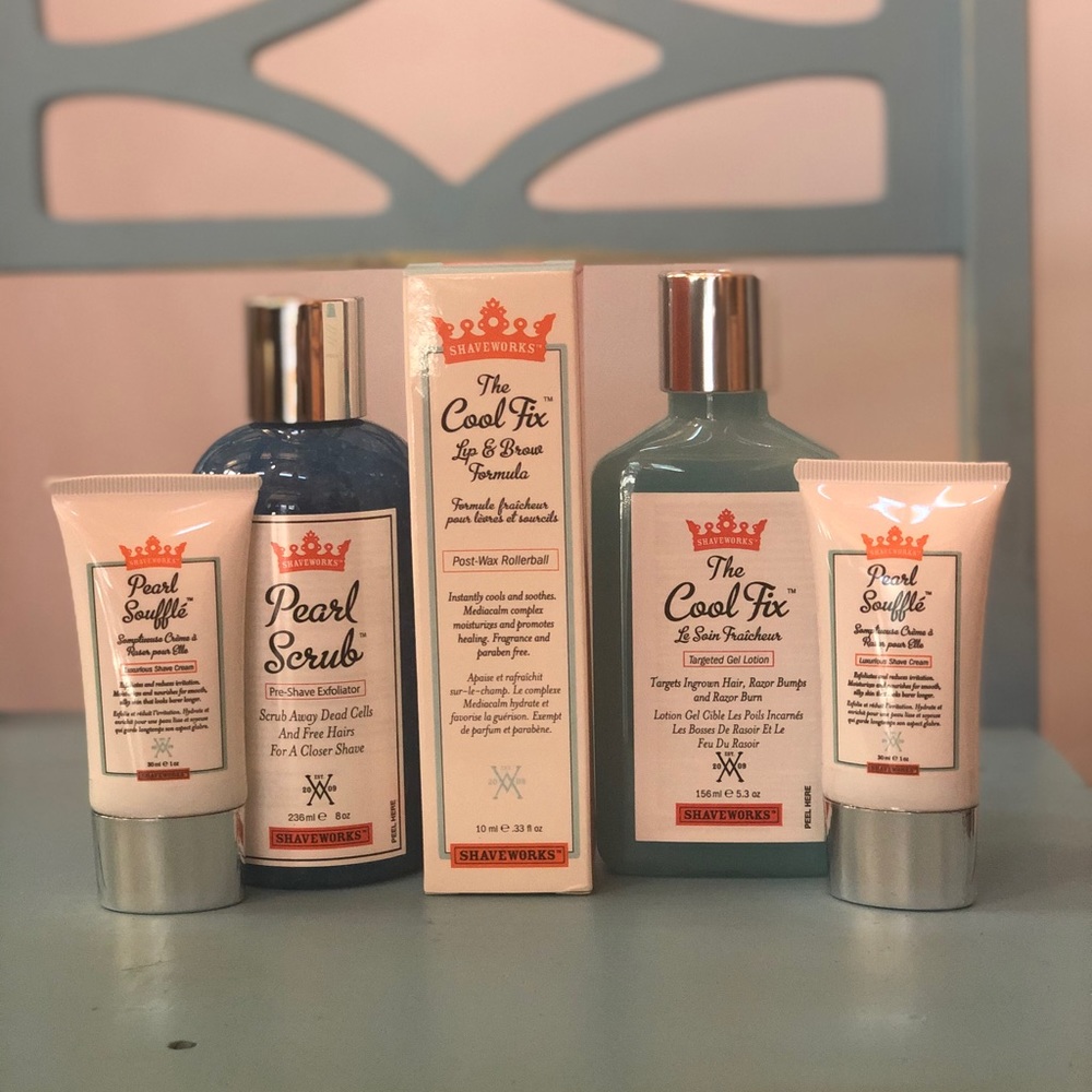 SHAVEWORKS WAX AND SHAVE gift sets